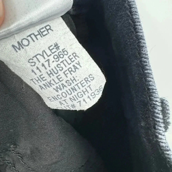 MOTHER The Hustler Ankle Fray Encounters at night size 24 B1857 - Picture 7 of 7